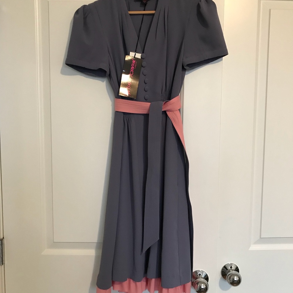 Betsy Johnson purple spring dress!